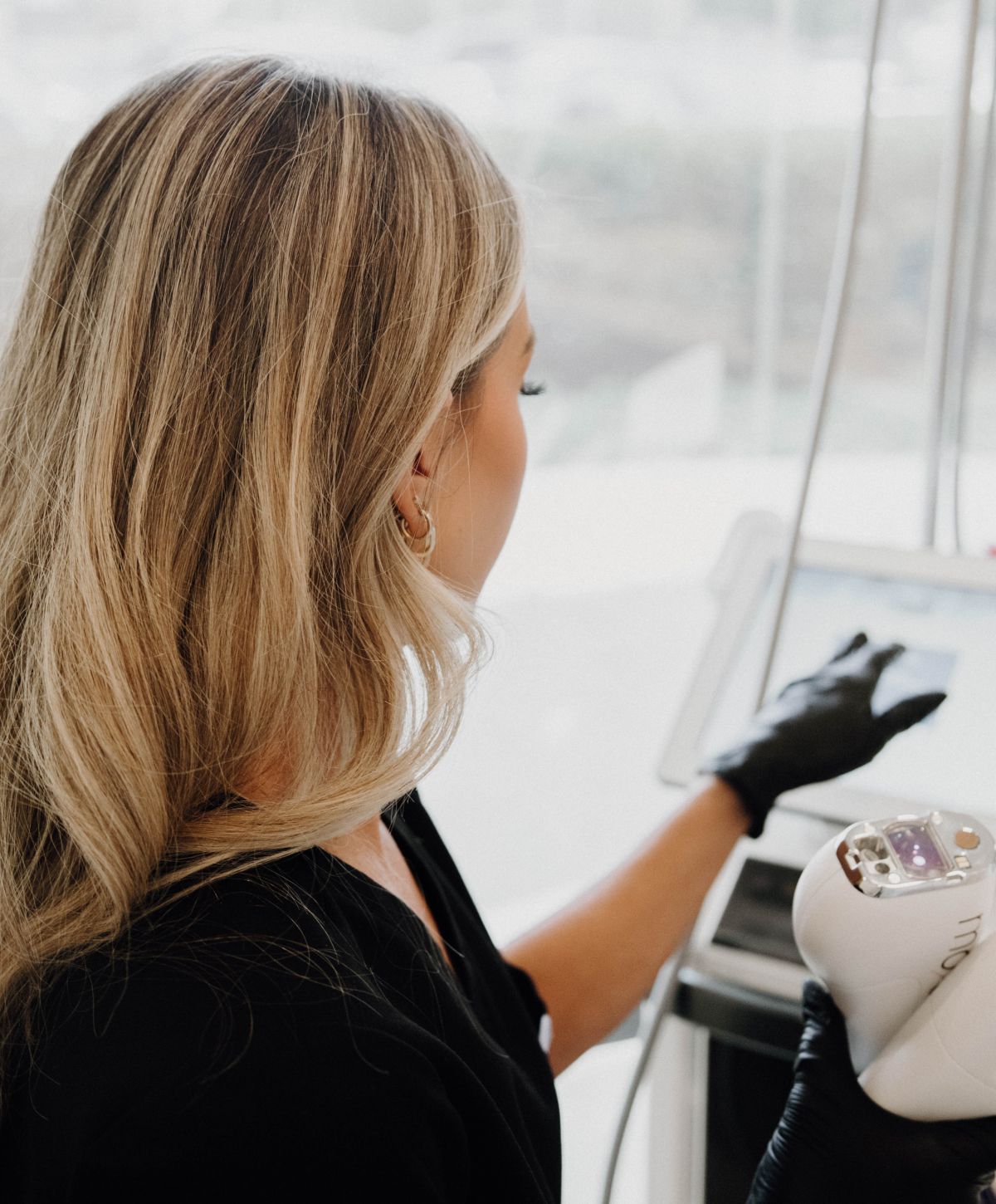 costa mesa bbl laser specialist prepping procedure